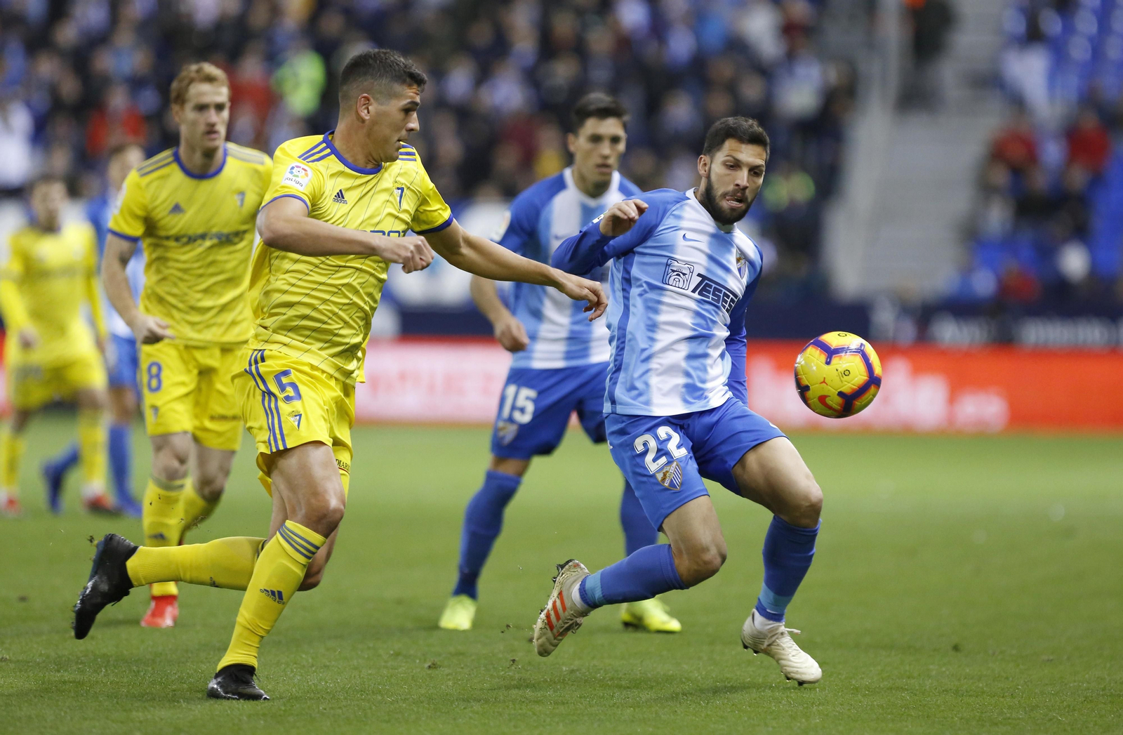 Las imágenes del Málaga-Cádiz Las imágenes del Málaga-Cádiz