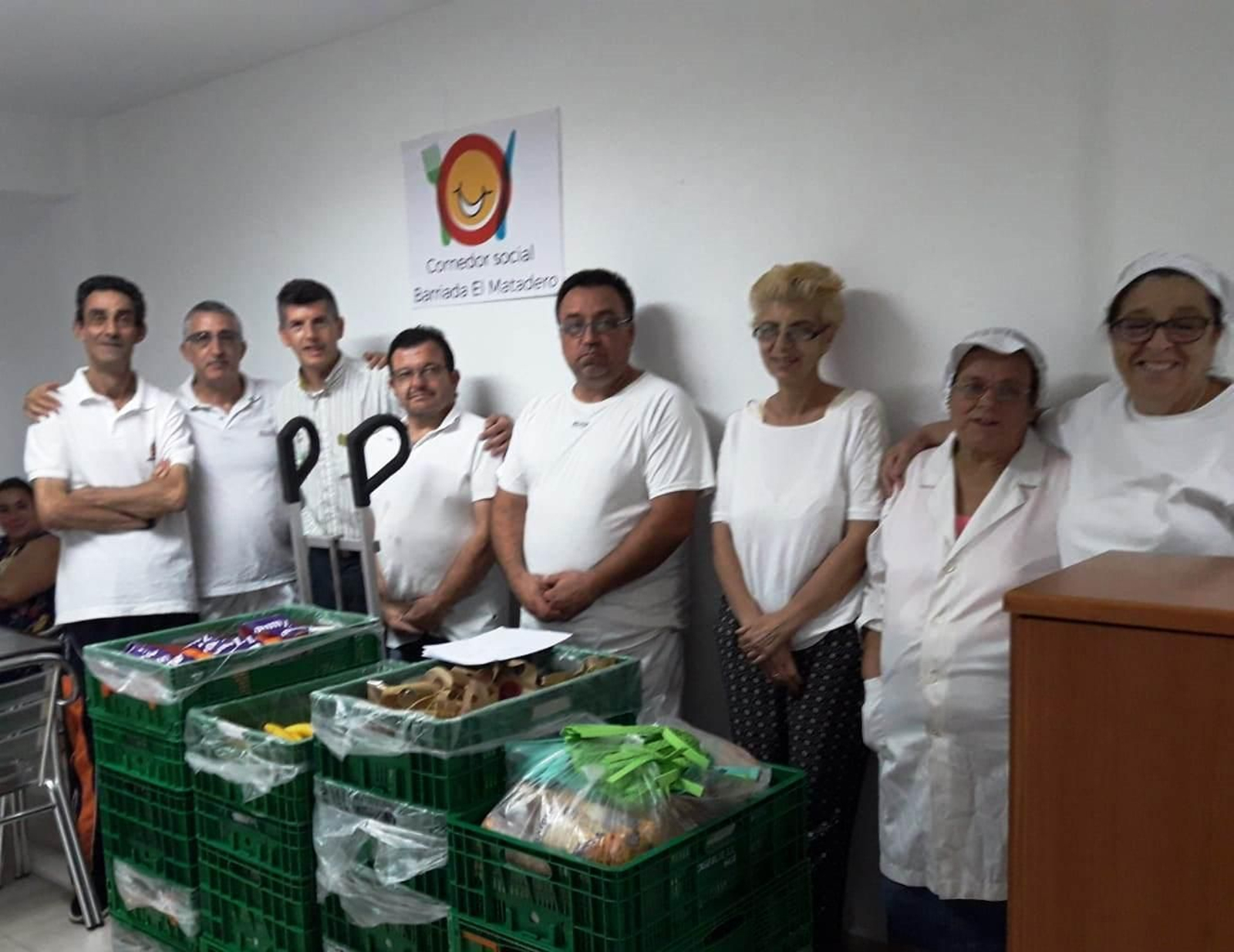 El comedor social de la Barriada del Matadero es una iniciativa de la Iglesia Cristiana Evangélica.
