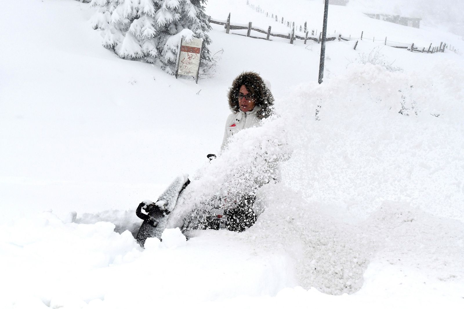 El frío y la nieve barren la Península