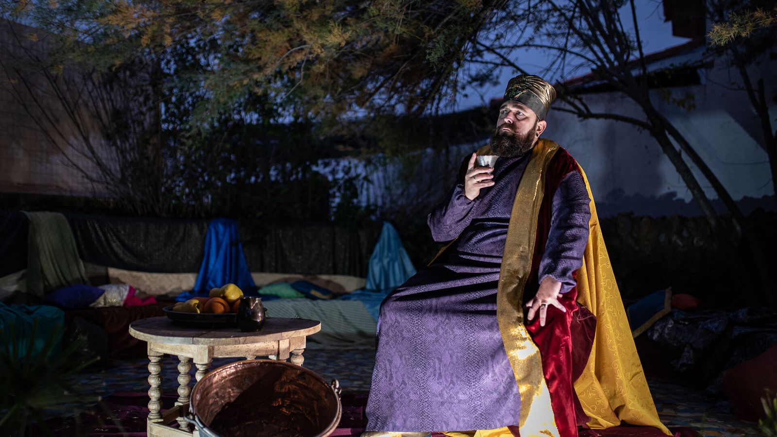 El Belén viviente de Higuera de la Sierra en imágenes