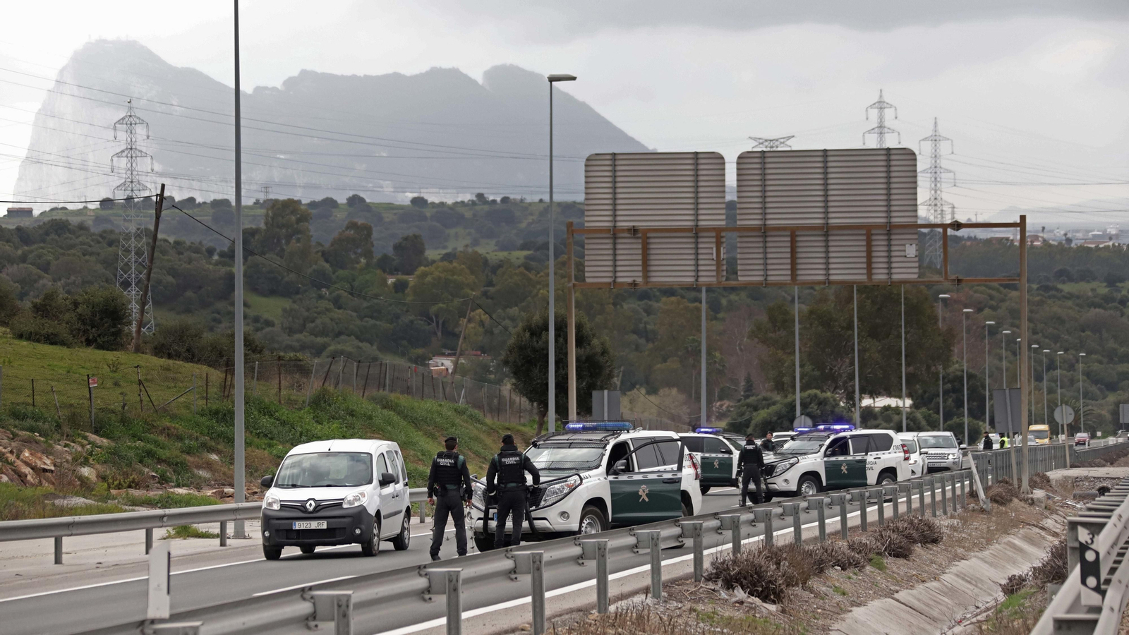 Imágenes de la macrooperación antidroga de la Guardia Civil en La Línea