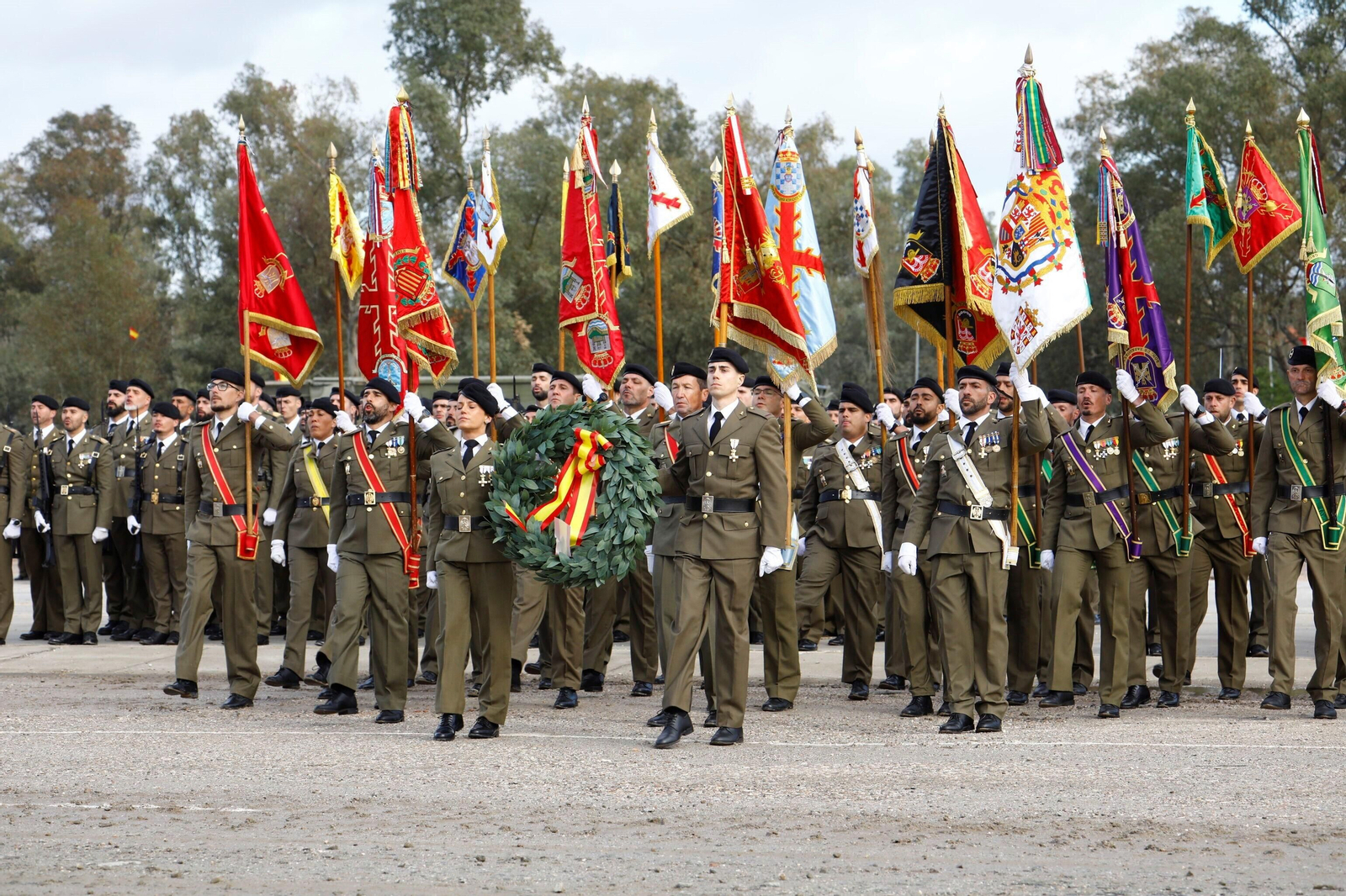 La Brigada Guzmán el Bueno X celebra el día de la Inmaculada en Cerro Muriano, en imágenes