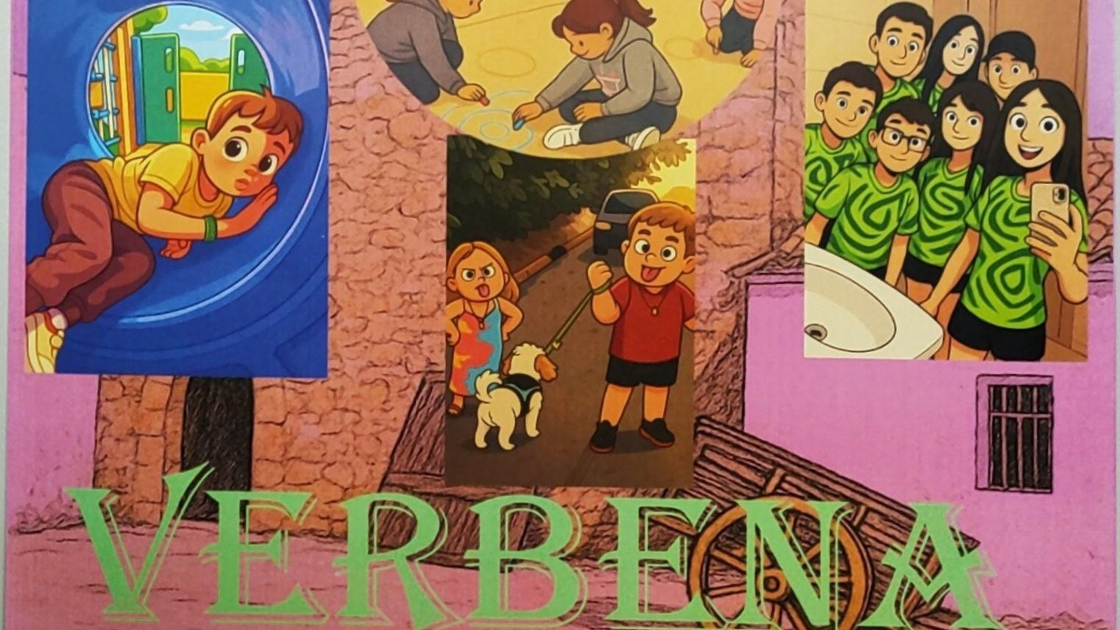Cartel de la verbena de Torremelgarejo, dedicada este año a los niños.