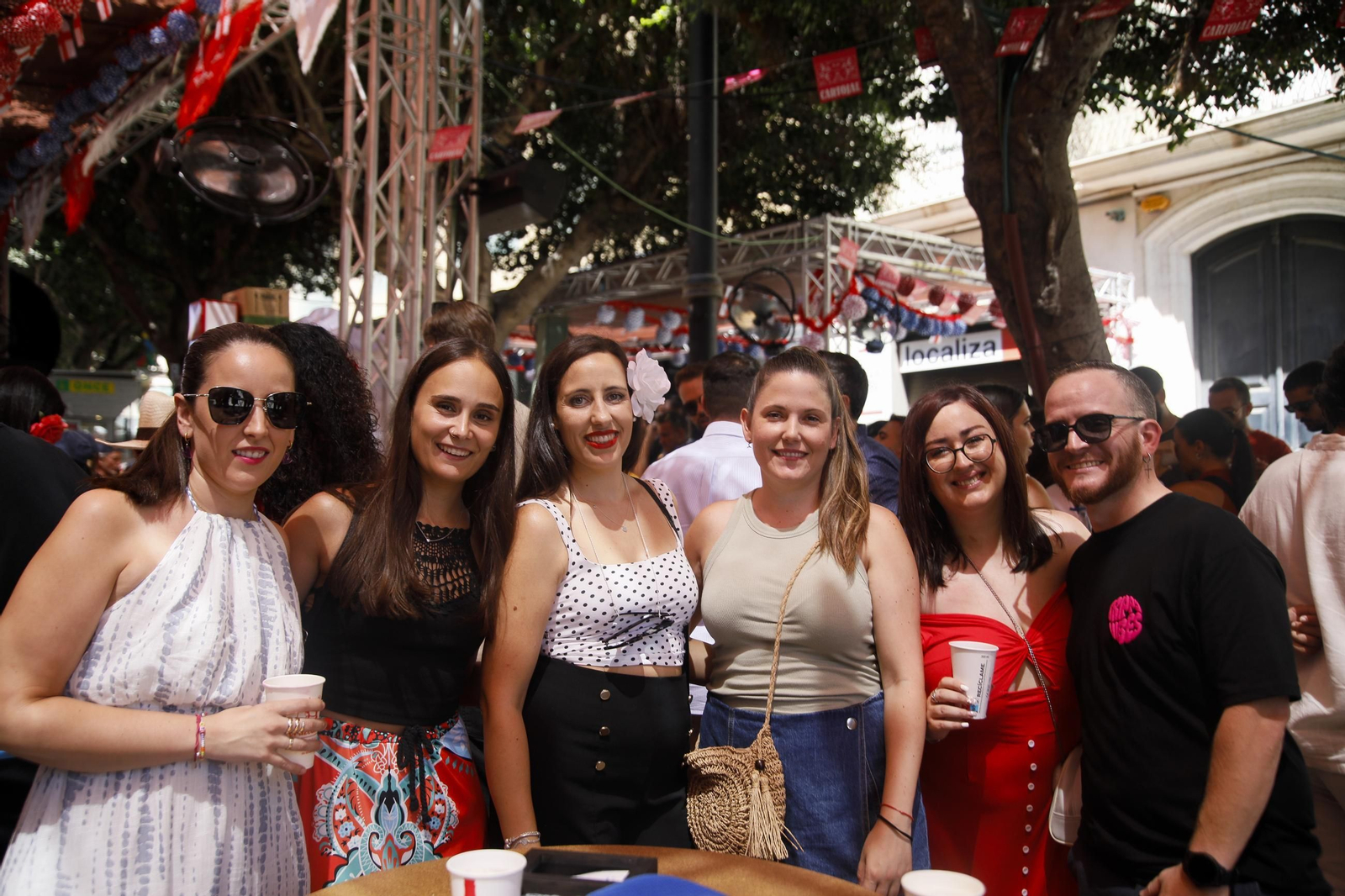 Imágenes del primer día de la feria de Almería