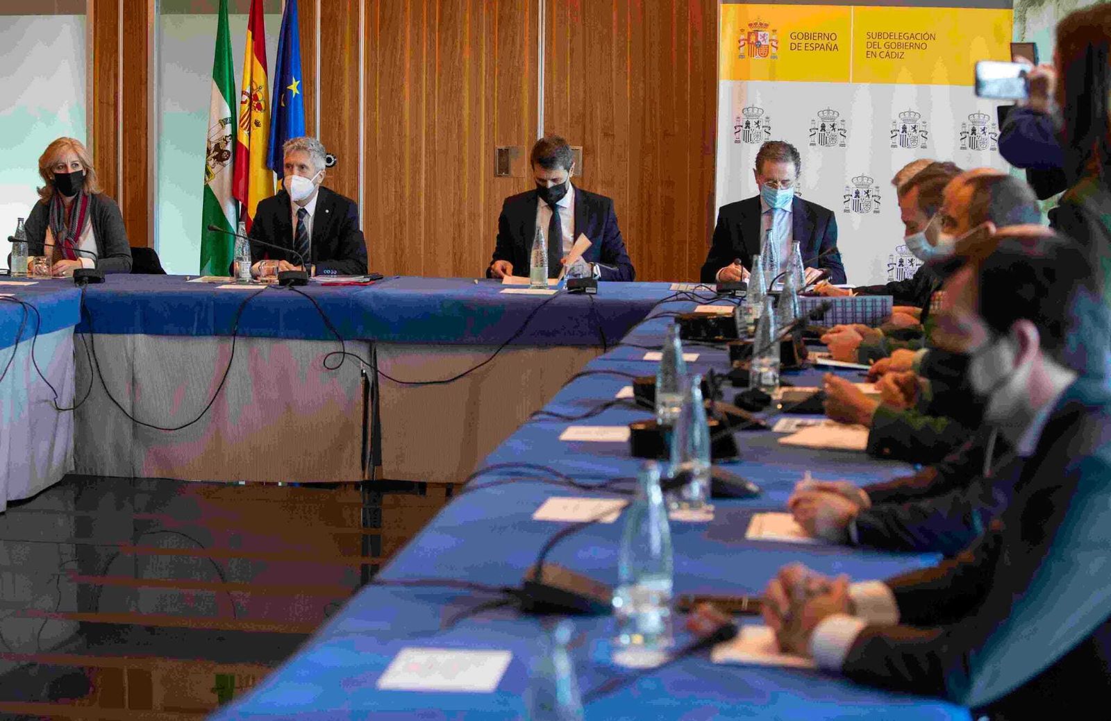 Interior amplía el Plan de Seguridad para el Campo de Gibraltar a tres provincias andaluzas más y lo dota con  35,3 millones de euros en 2022