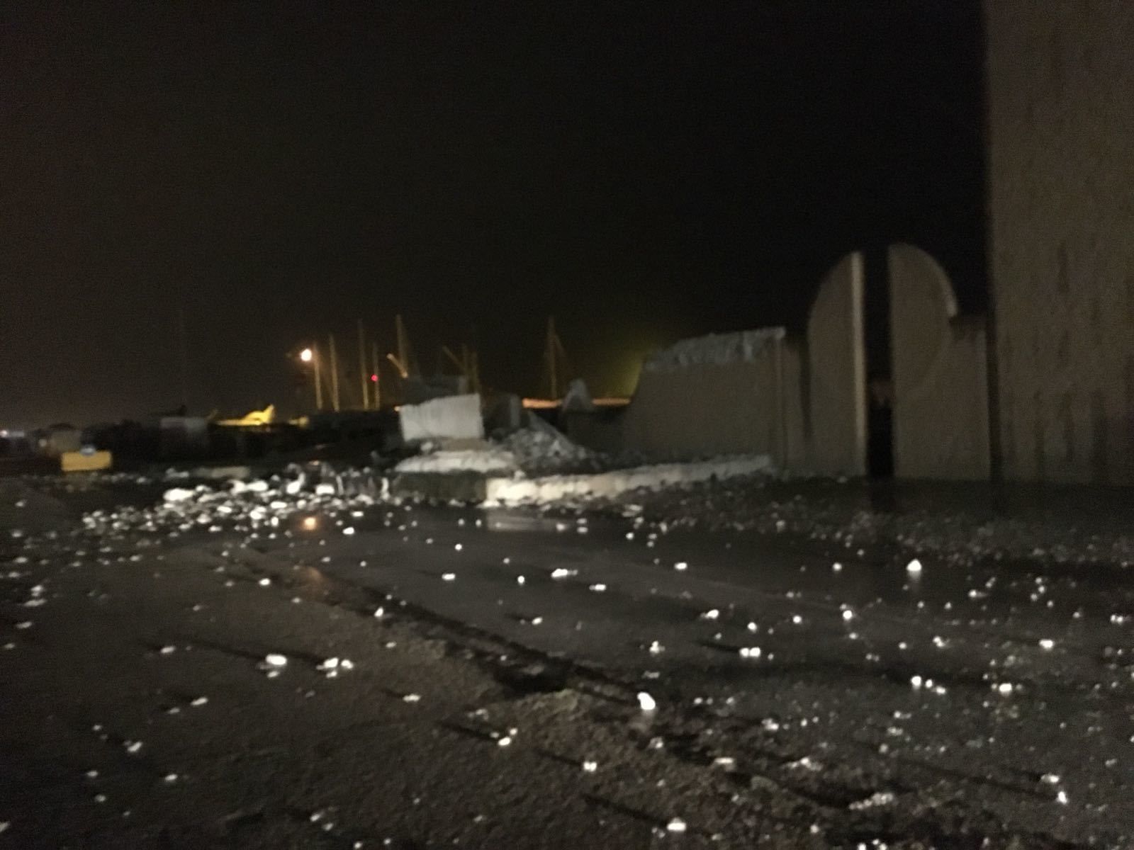 Un tornado causa estragos en Puerto Sherry