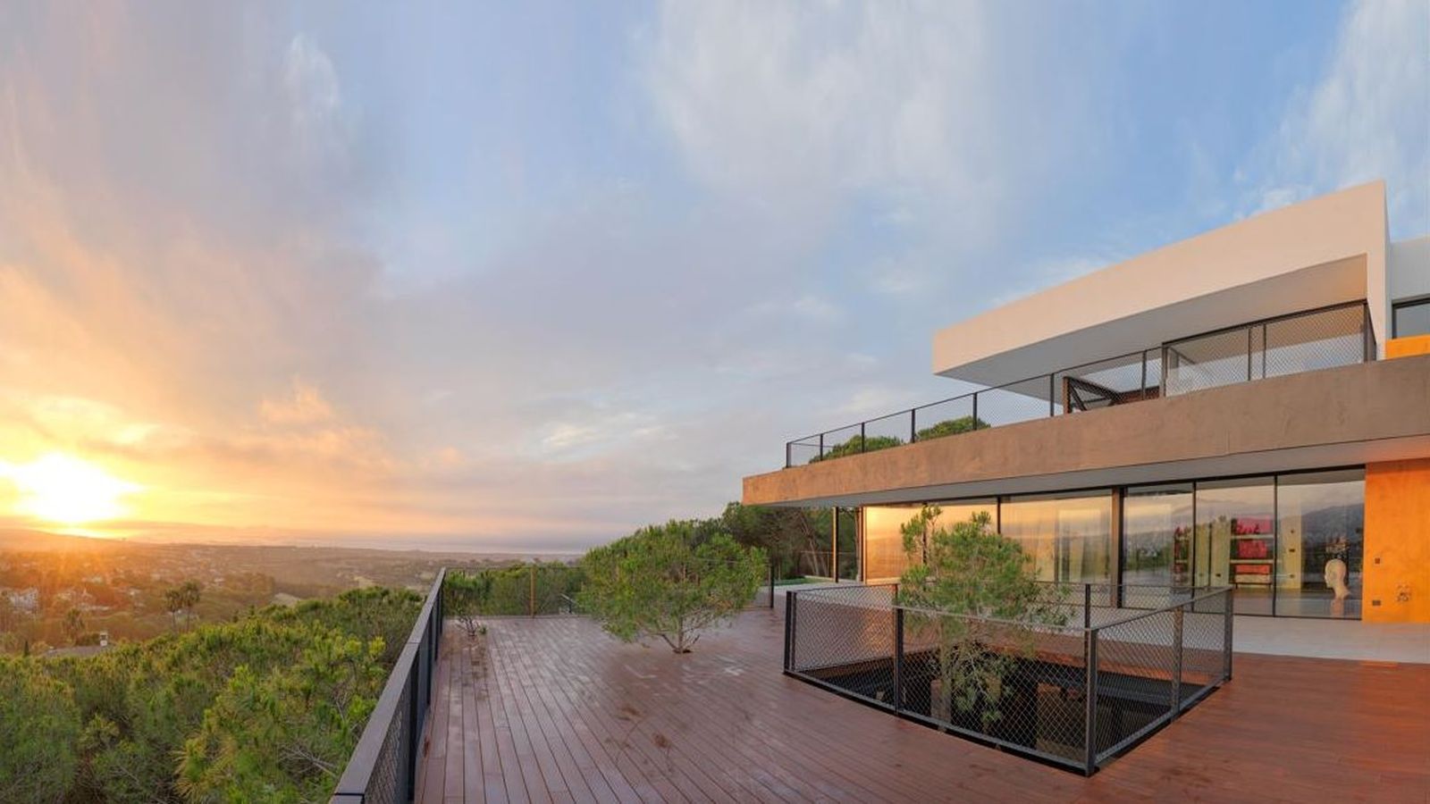 Vista externa de la Villa