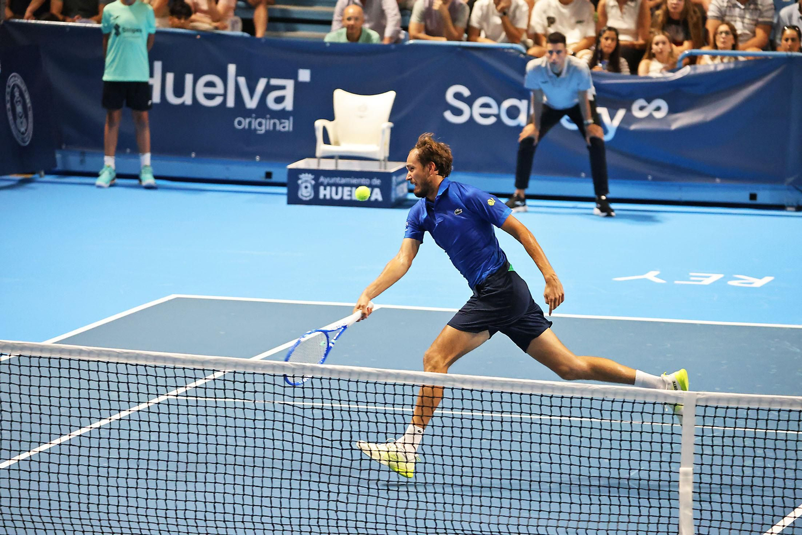 Imágenes de la final masculina de la Copa del Rey de tenis entre Daniil Medvedev y Alejandro Davidovich