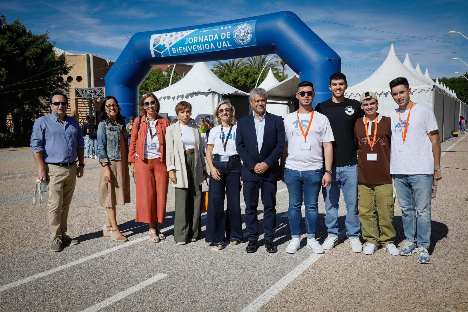 Inauguración de la Jornada de Bienvenida de la UAL.
