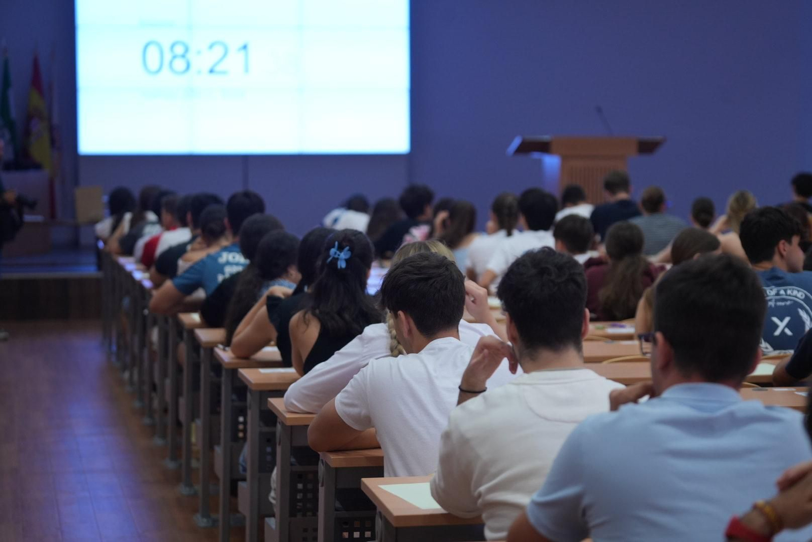 Las imágenes de la convocatoria extraordinaria de la Selectividad en Córdoba