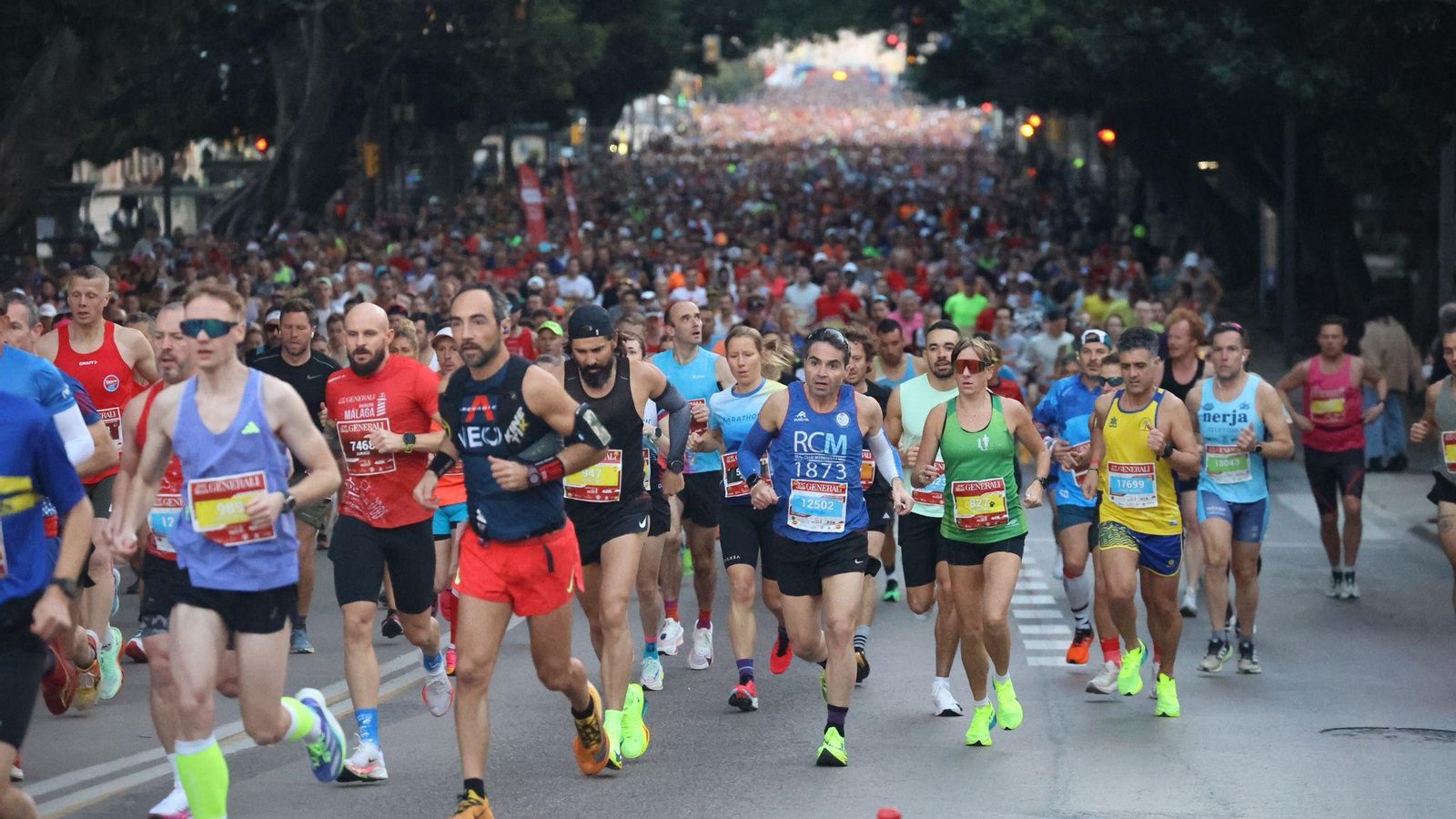 Las mejores fotos de la Maratón de Málaga 2024