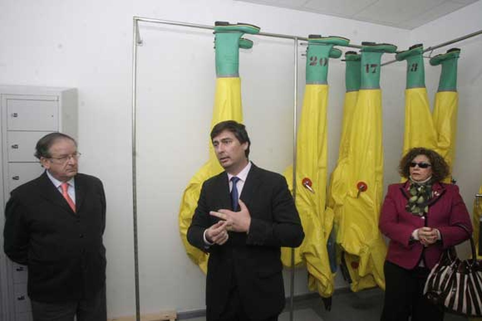 Imagen del interior del nuevo parque de bomberos./Fotos:Erasmo Fenoy

Foto: Erasmo Fenoy