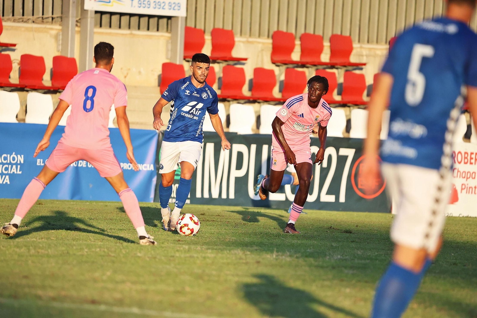 Imágenes del amistoso entre el Recreativo de Huelva y el Xerez  DFC