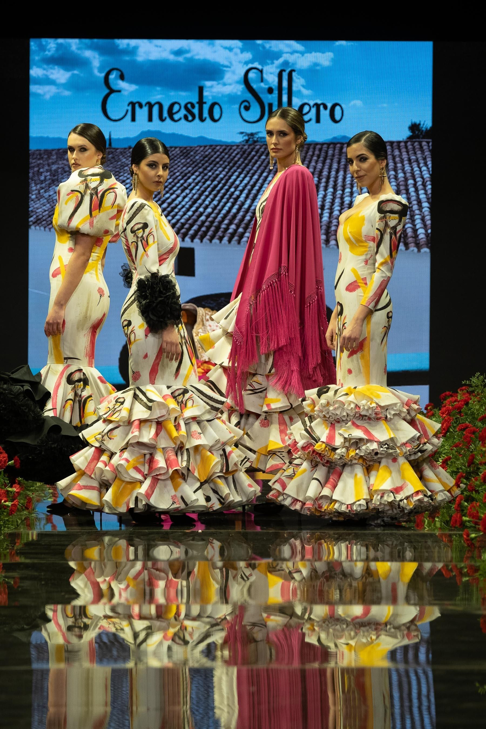 Desfile de Ernesto Sillero en la Pasarela Flamenca Jerez Tío Pepe 2023