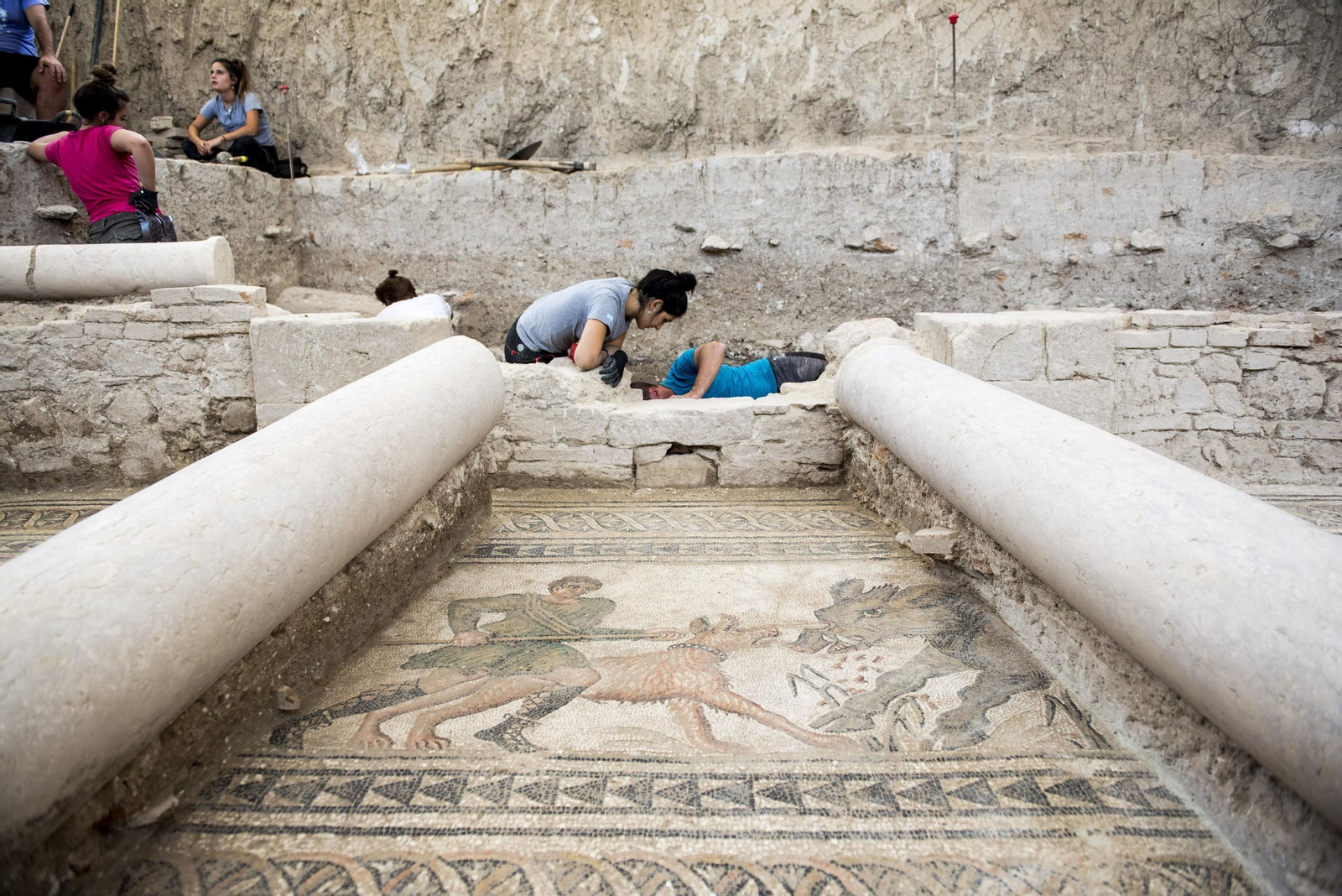 La Villa Romana de Salar es de las más importantes del país.