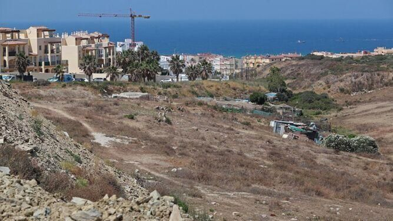 La zona de Albacerrado, en Tarifa.
