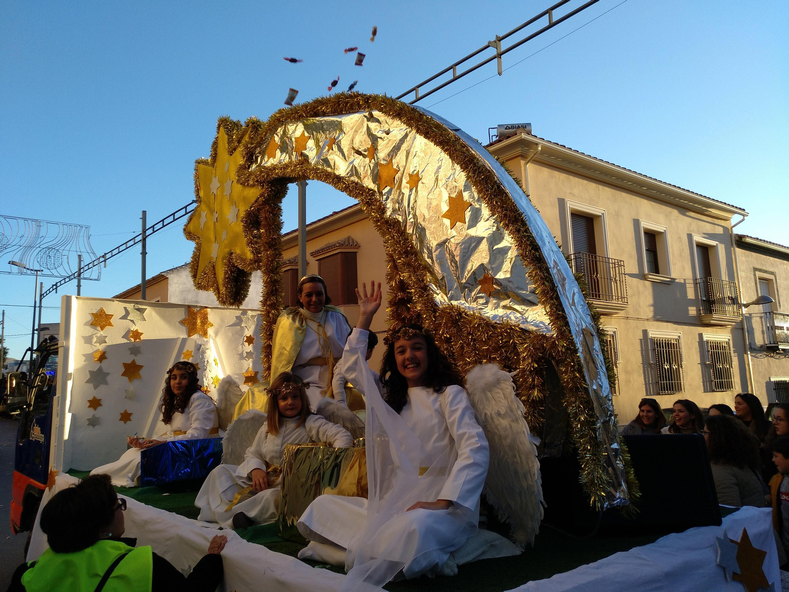 La visita de los Reyes Magos a la provincia