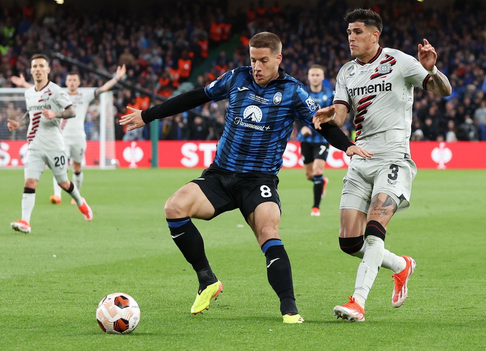 Las mejores fotos del título de la Atalanta en la Liga Europa