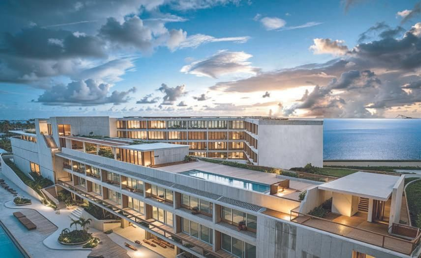 Las imágenes del hotel Puerto América 5 Estrellas Gran Lujo de Cádiz planta a planta