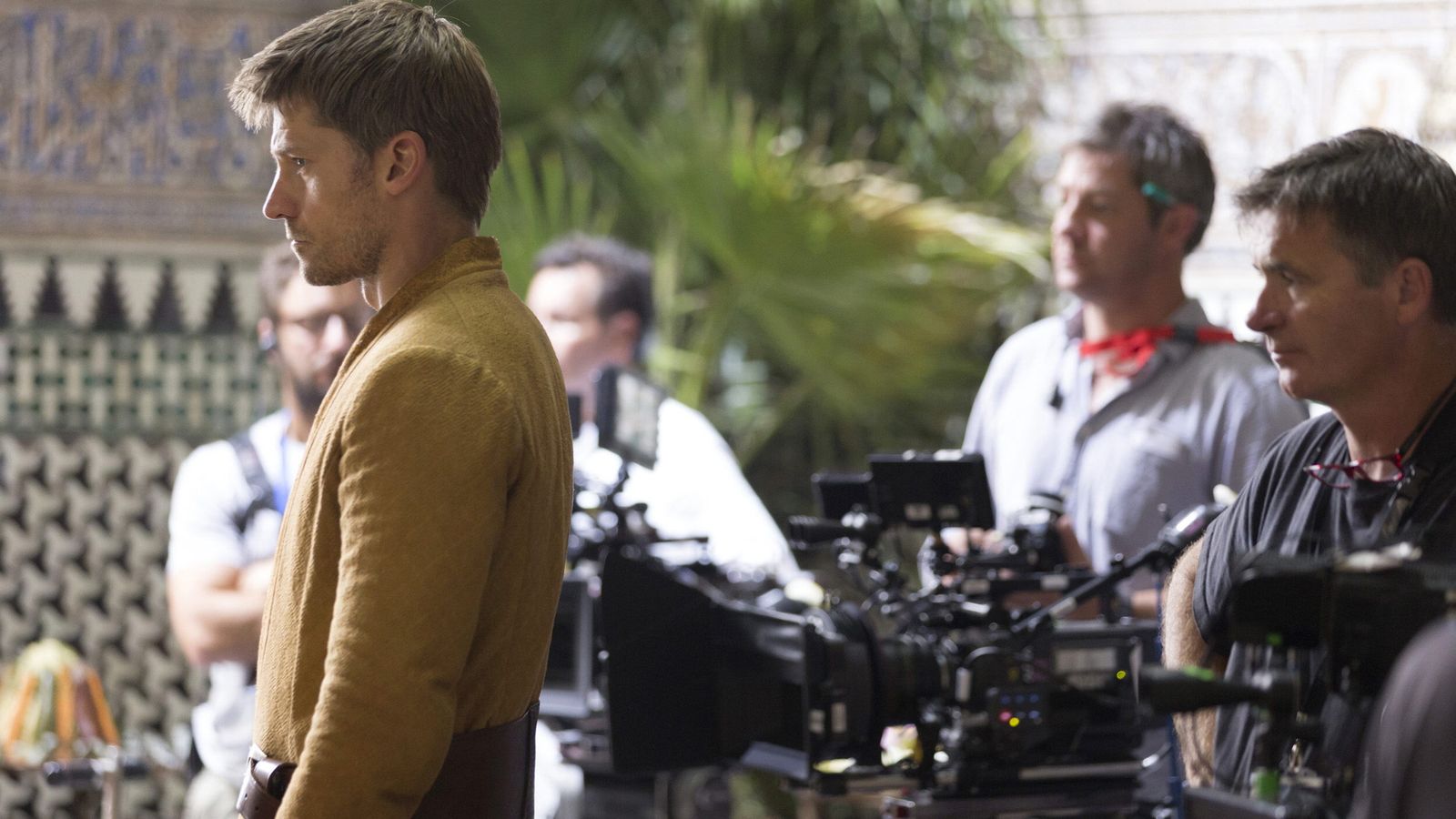 Rodaje en el Alcázar de la serie 'Juego de Tronos'.