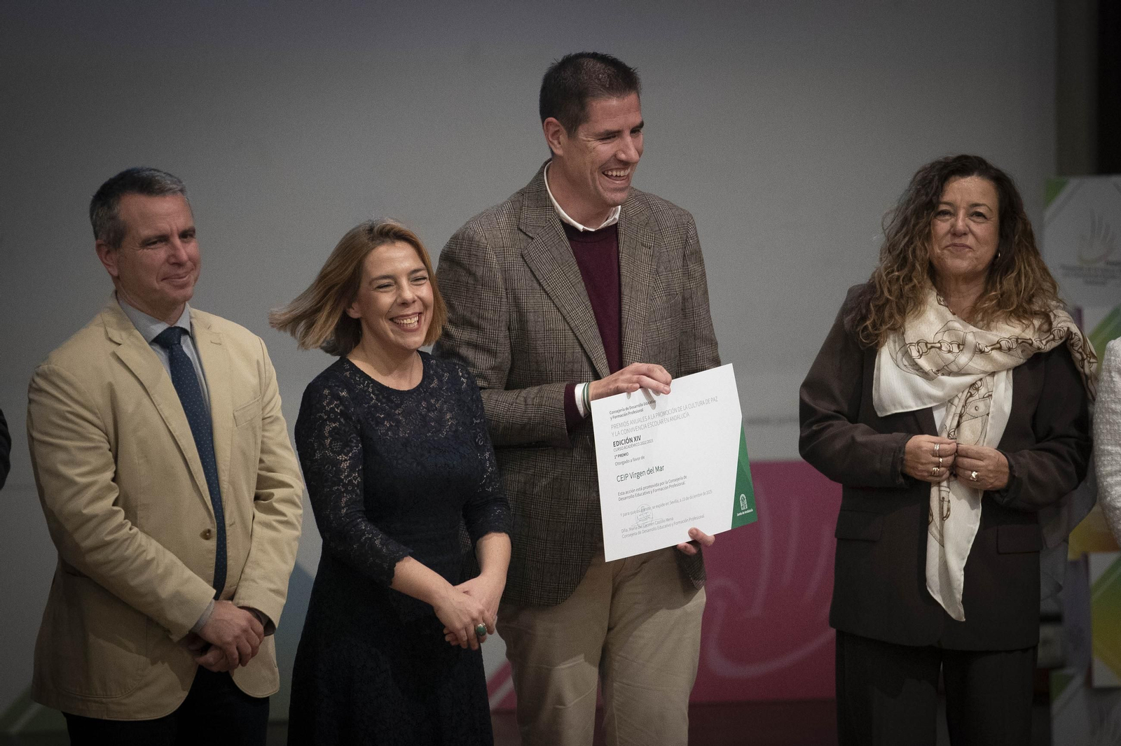 Fotos: los Premios a la Promoción de la Cultura de Paz y la Convivencia Escolar en Granada