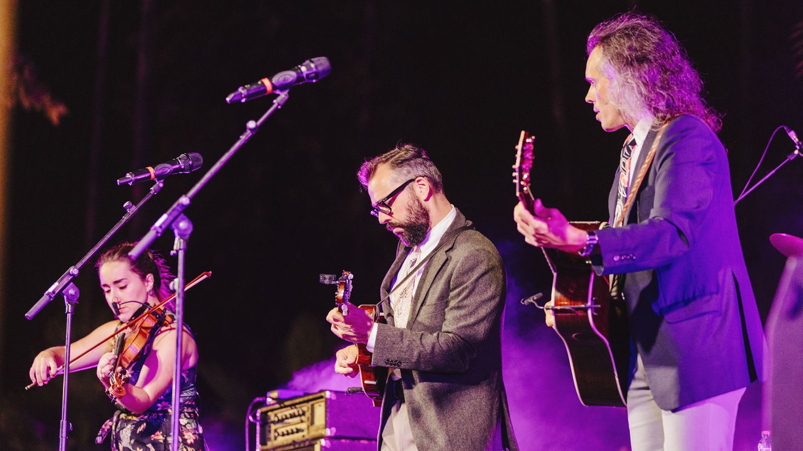 María San Miguel con Roberto y Quique Cubero