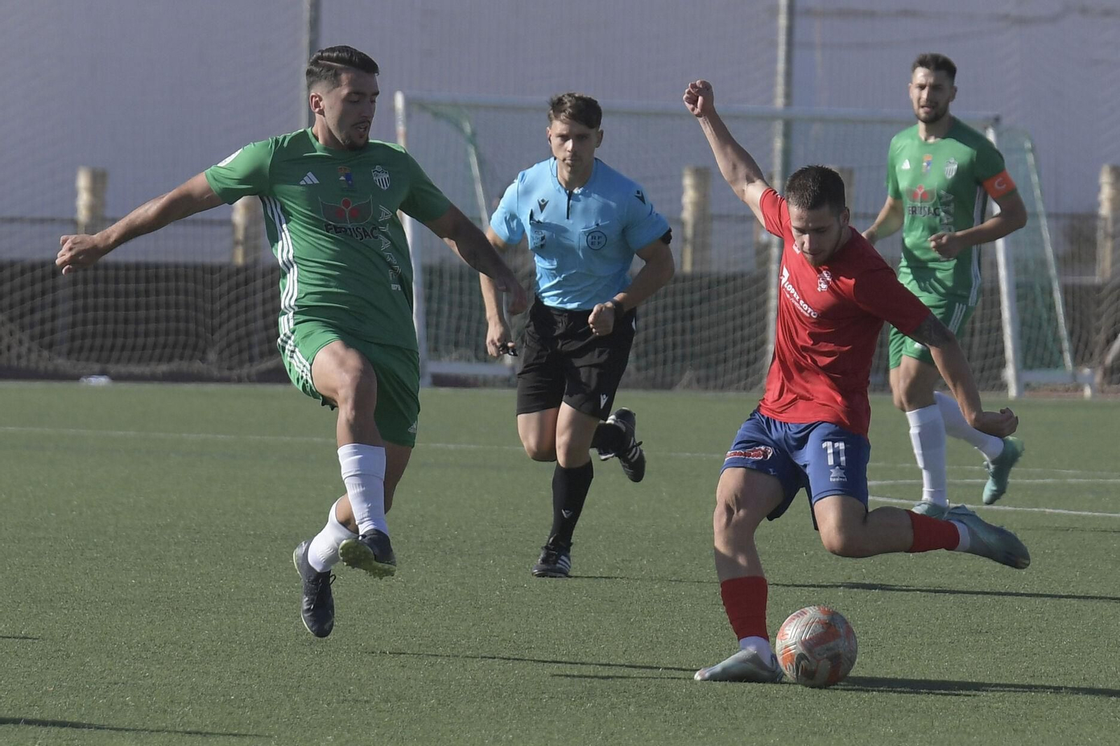 El Atarfe Industrial se llevó el pasado derbi frente al Churriana