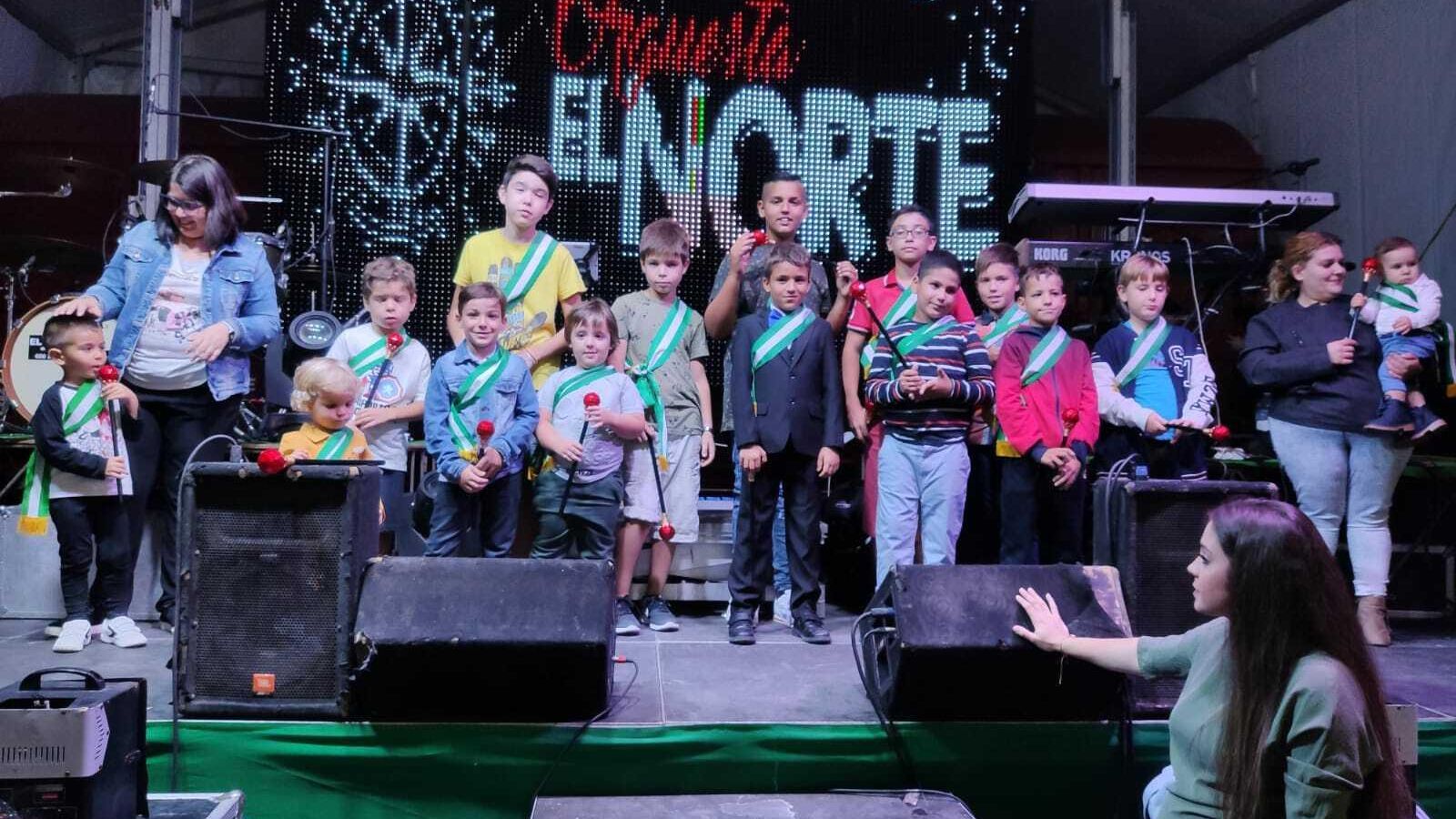 Los chicos también tuvieron su momento de protagonismo.