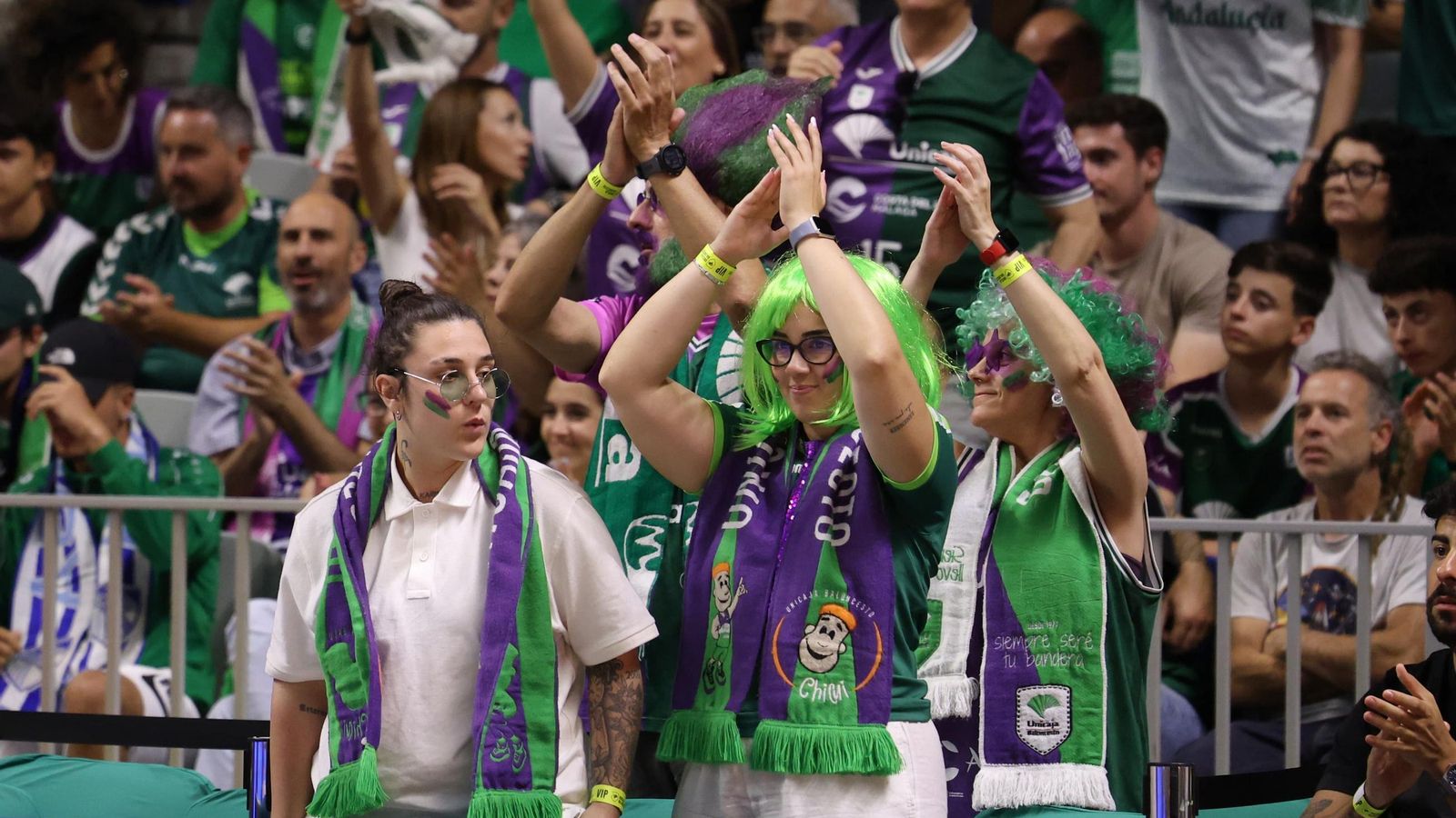 Las fotos del Unicaja-Barcelona, primer partido del play off de la Liga Endesa