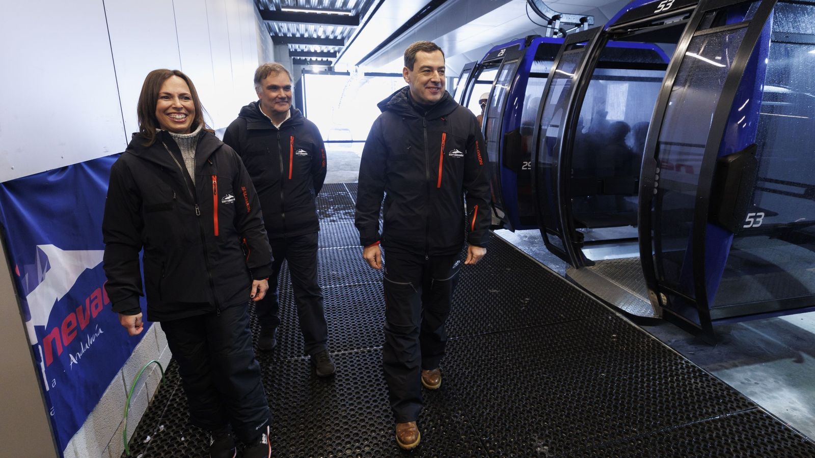 Imagen del renovado telecabina Al Andalus