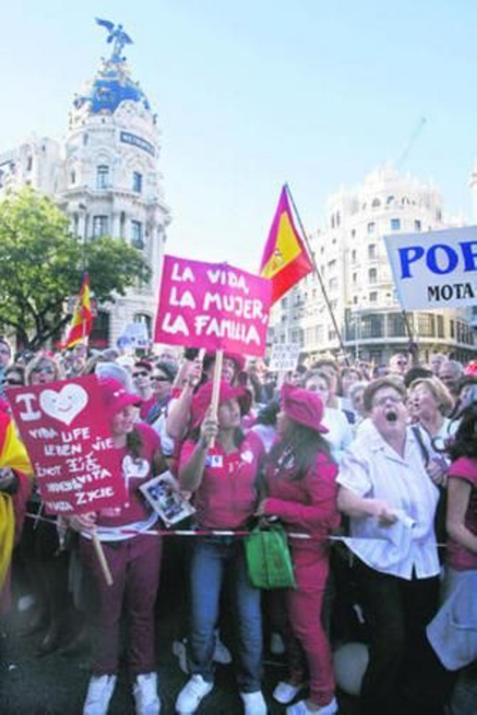 Miles de personas se manifestaron el sábado en Madrid.