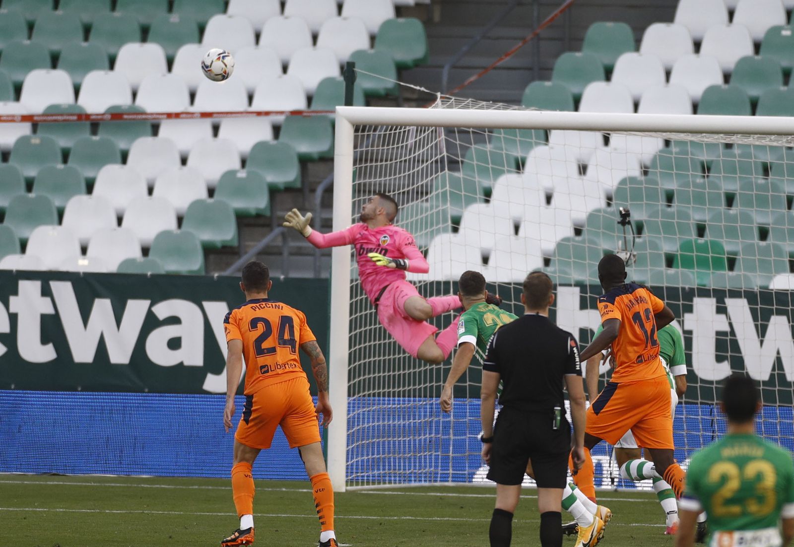 Las imágenes del Betis-Valencia