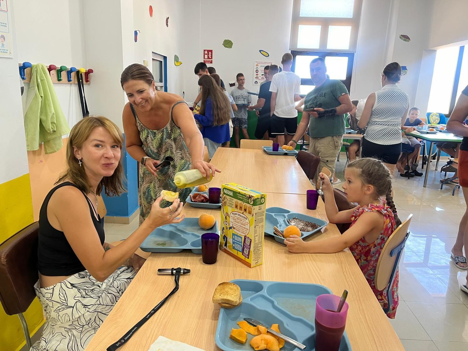 Niños ucranianos del campamento "Un respiro de esperanza" disfrutan en Jaén, en imágenes