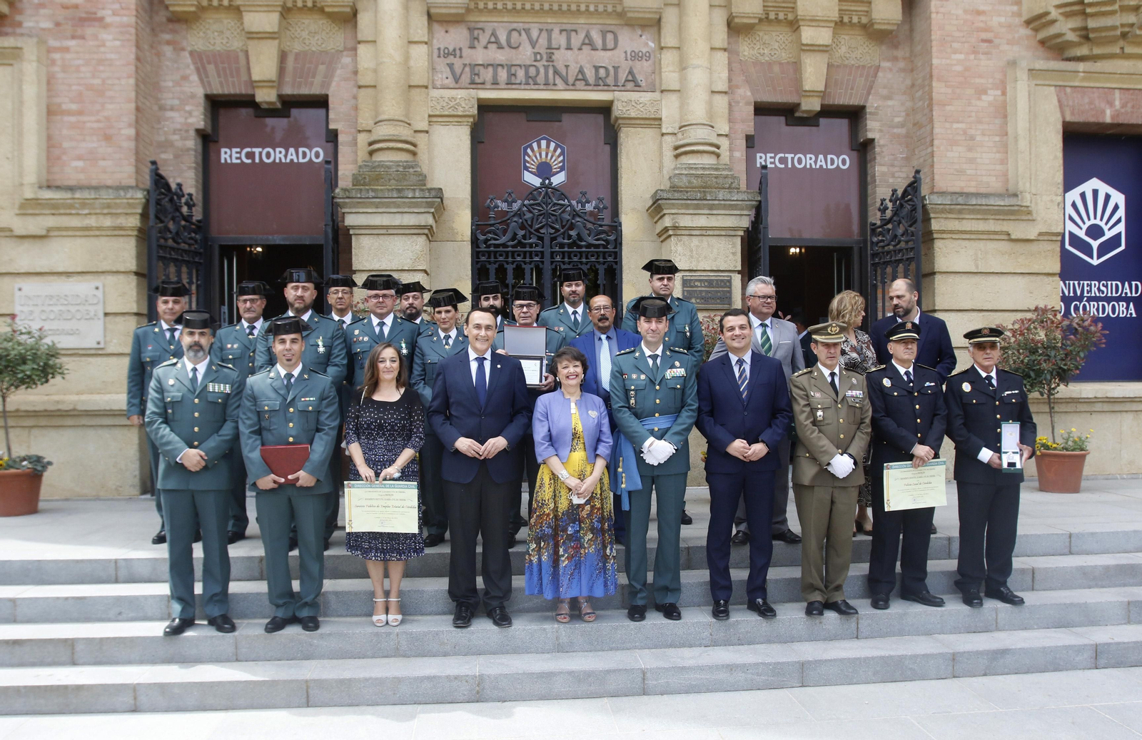 La celebración en Córdoba del 178 aniversario de la Guardia Civil, en imágenes.
