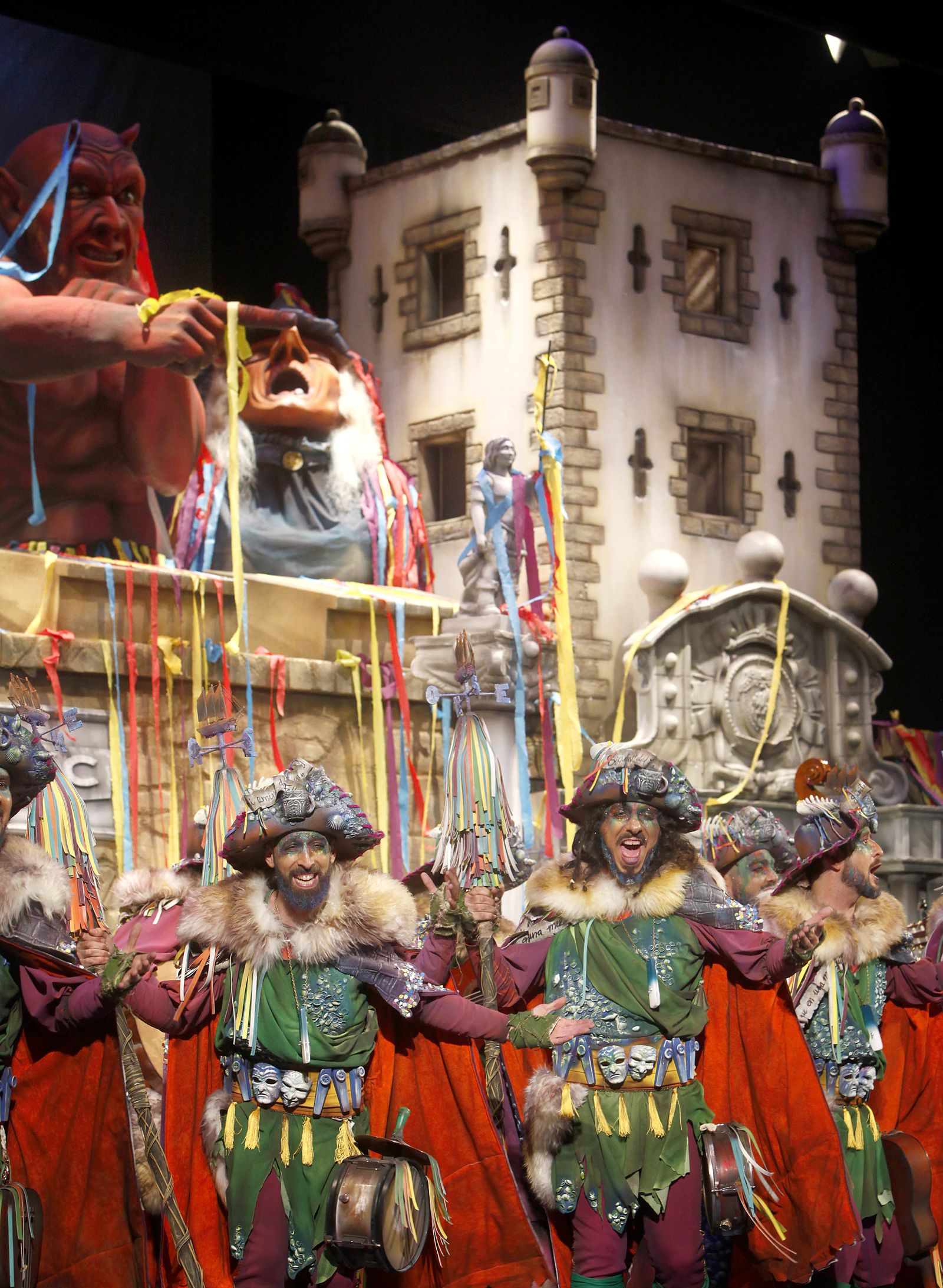 Las imágenes de la séptima función clasificatoria