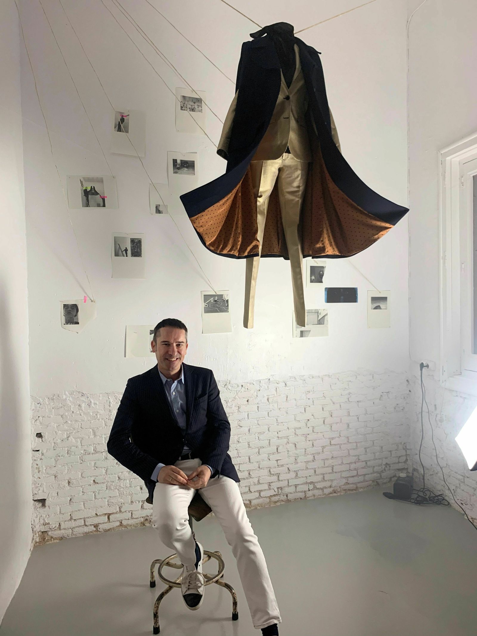 Manuel García Madrid, en la muestra del lunes del 'Off'.