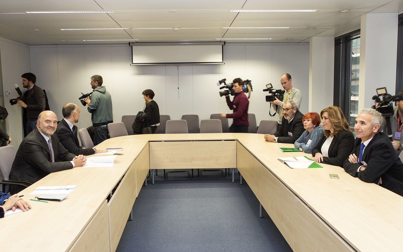 Susana Díaz en Bruselas