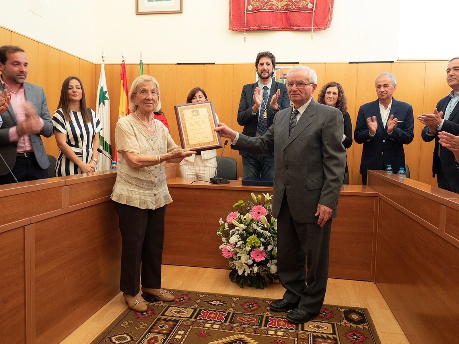 La Corporación aplaude la designación de Francisco Pineda como Hijo Predilecto de San José del Valle.