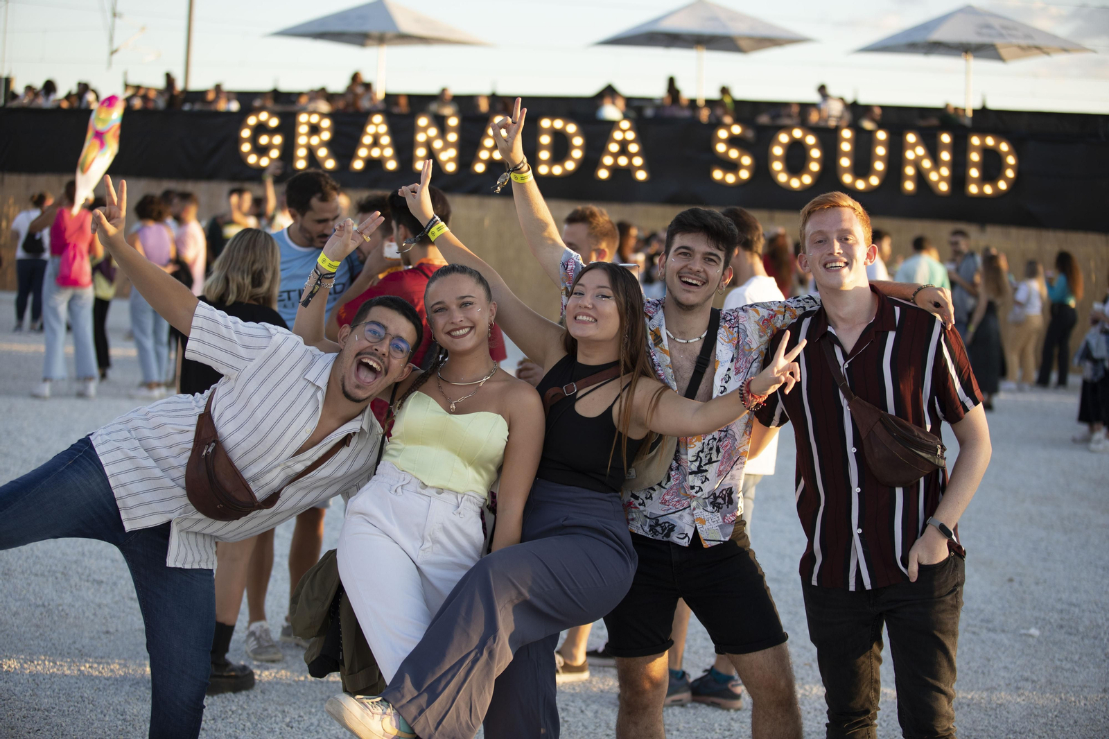 Los primeros acordes del Granada Sound, en imágenes