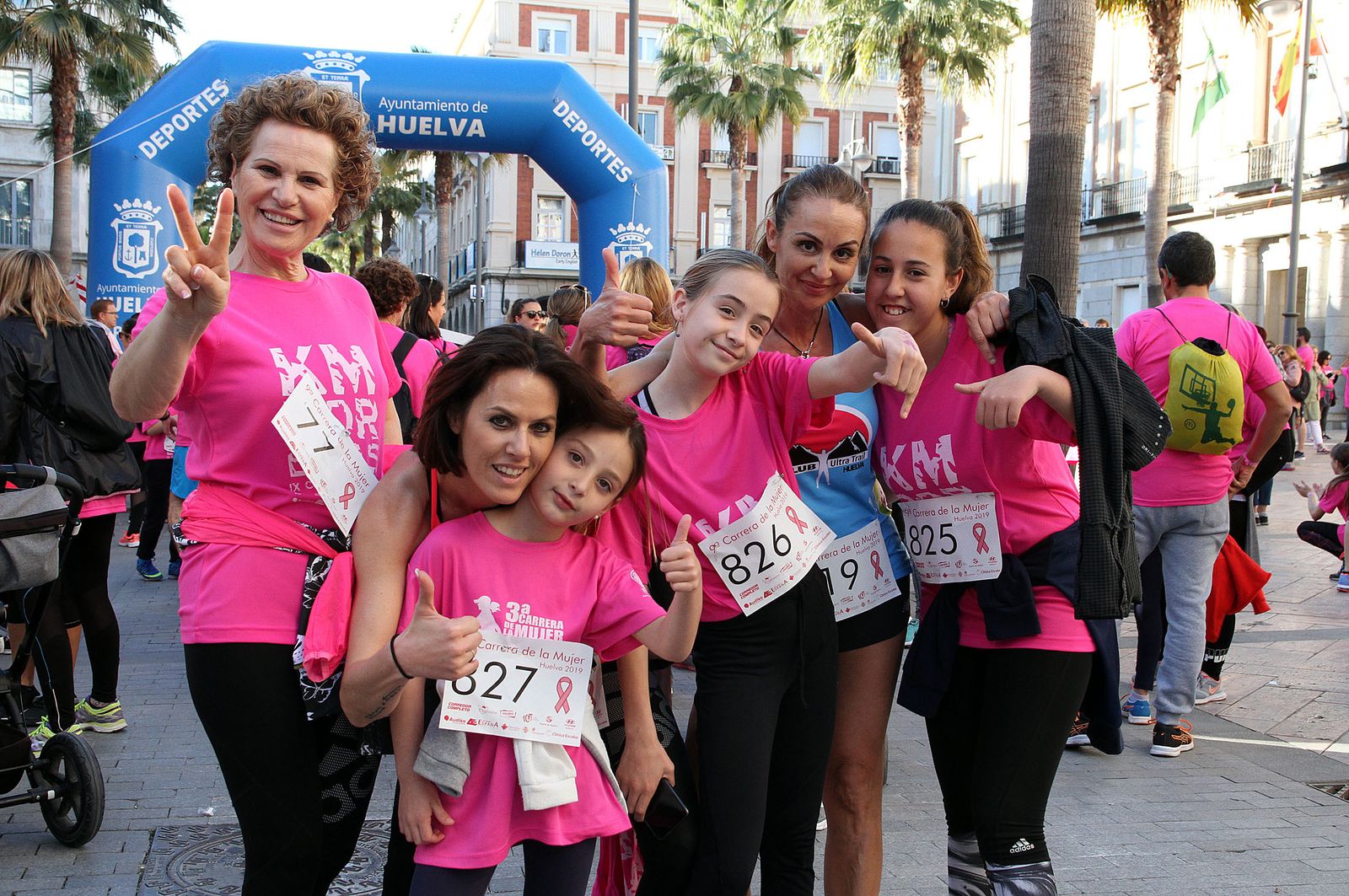 "Kms por Ellas", la carrera de La Mujer en imágenes