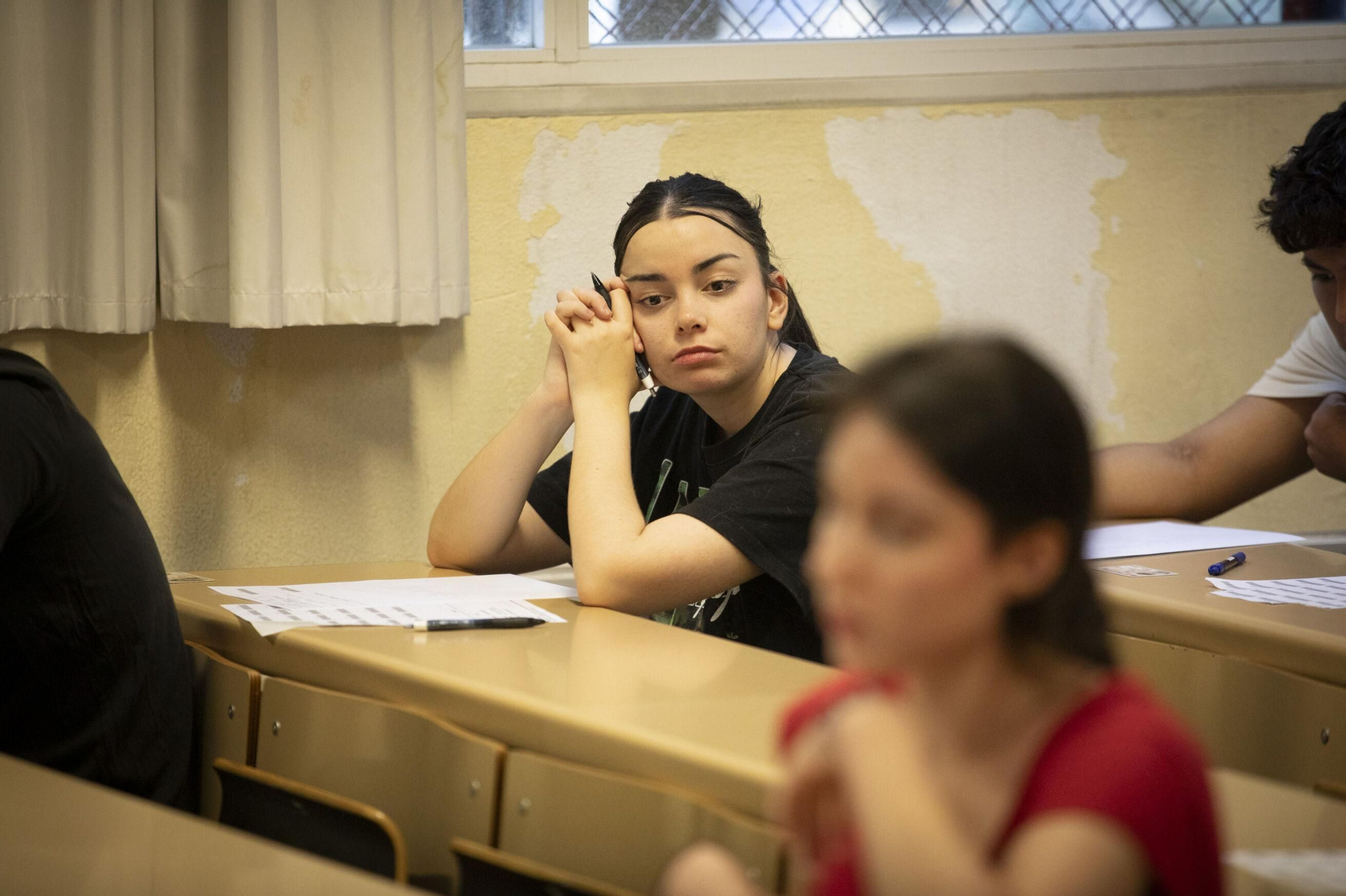 Así está siendo el primer día de Selectividad en Granada