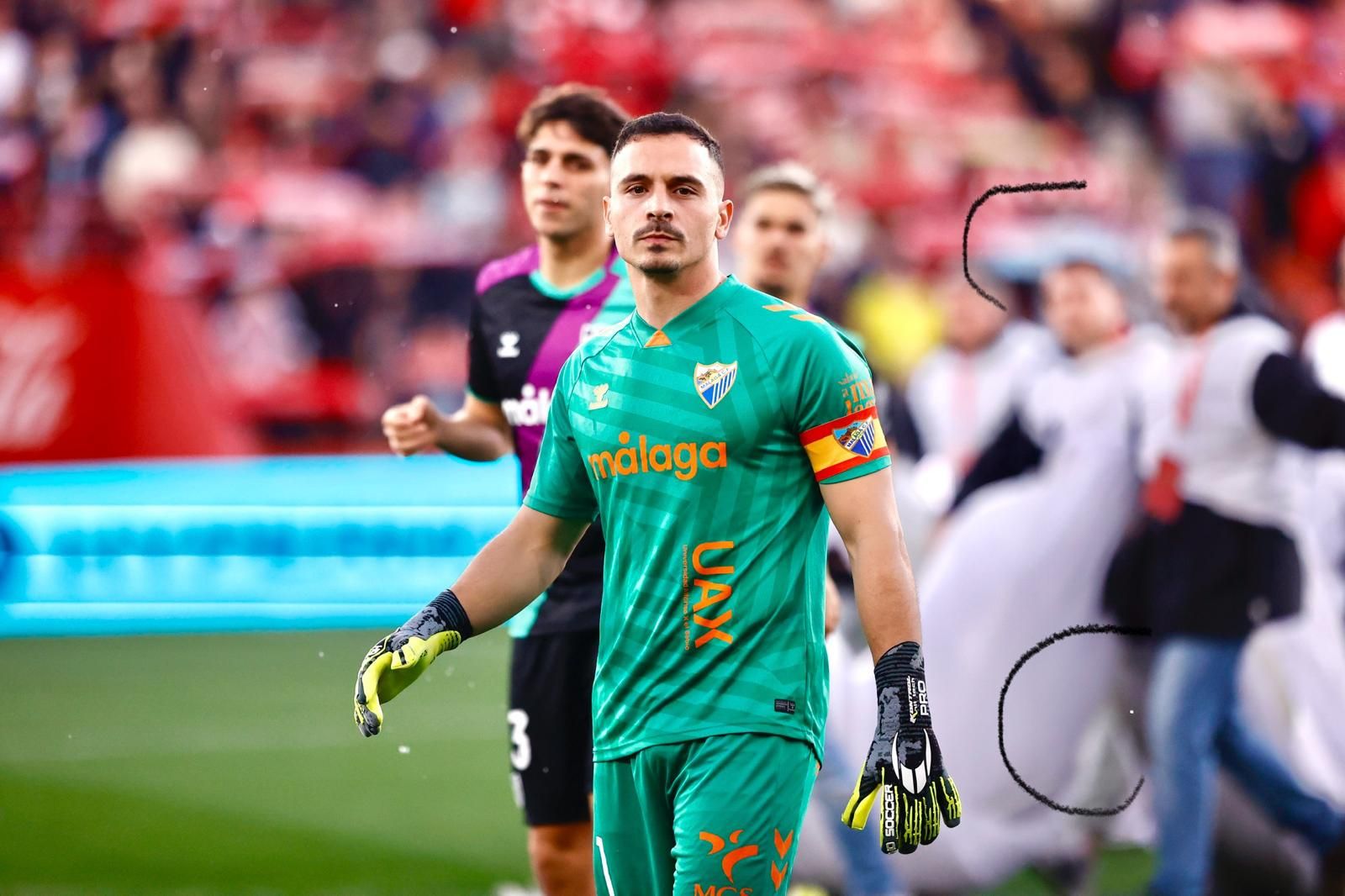 El Granada-Málaga CF, en fotos