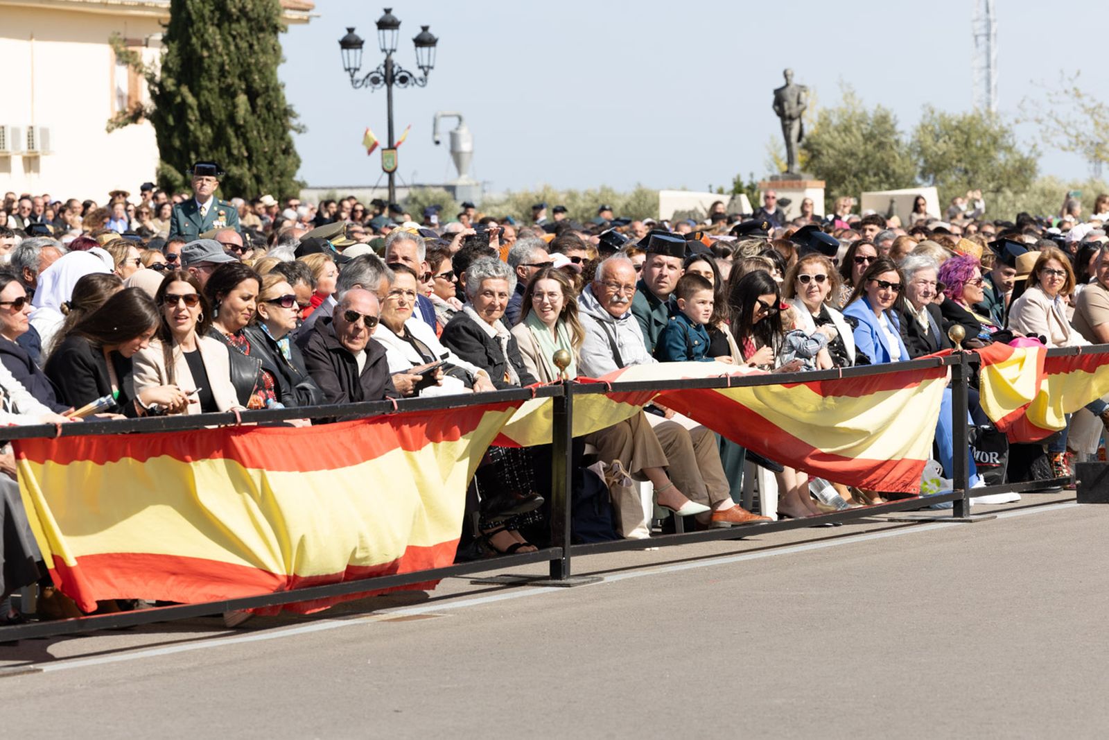 Jura de bandera de la 130ª promoción de guardias civiles de la Academia de Baeza