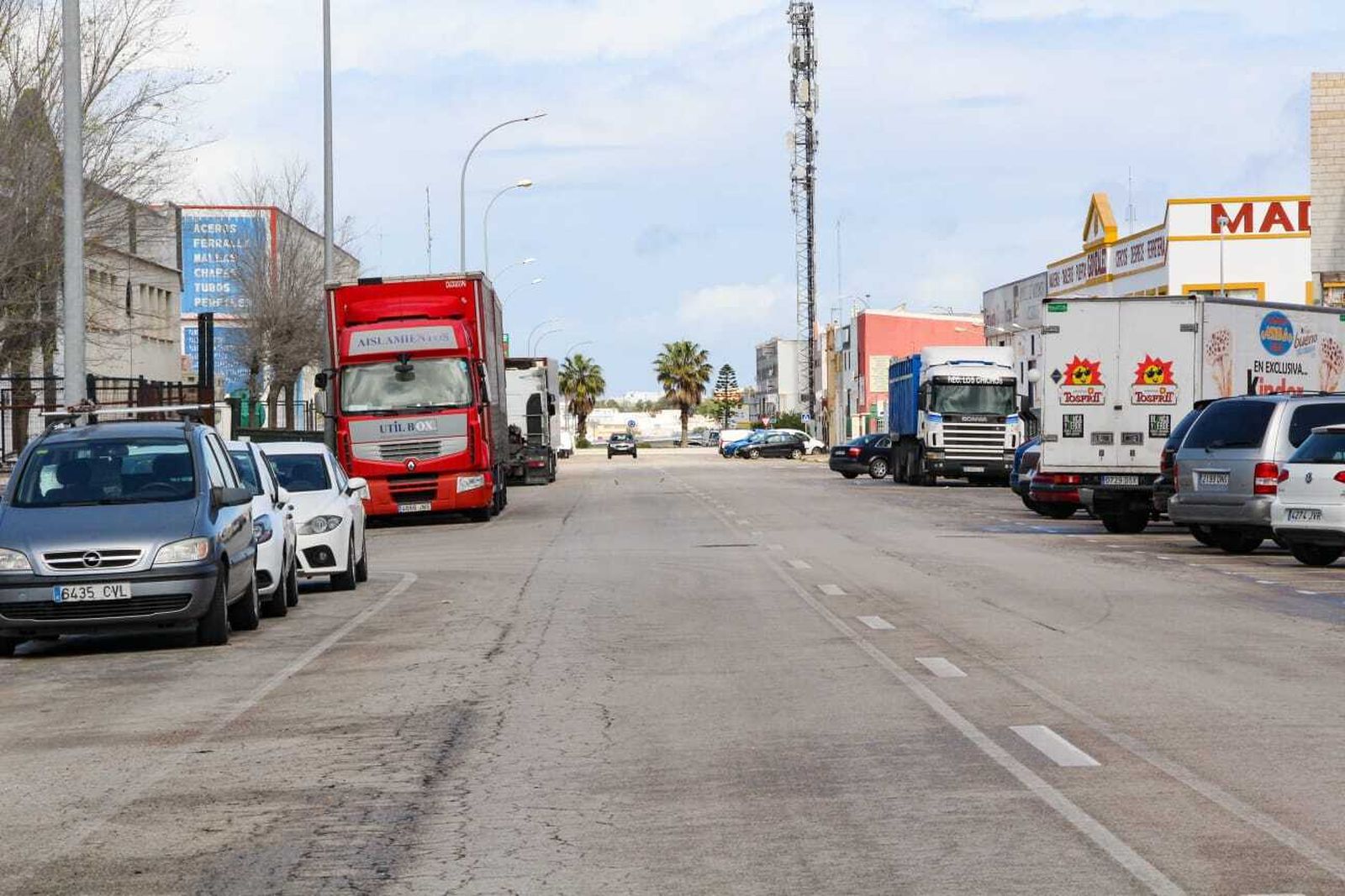 Primera jornada de paralización laboral en Chiclana tras la moratoria de 24 horas