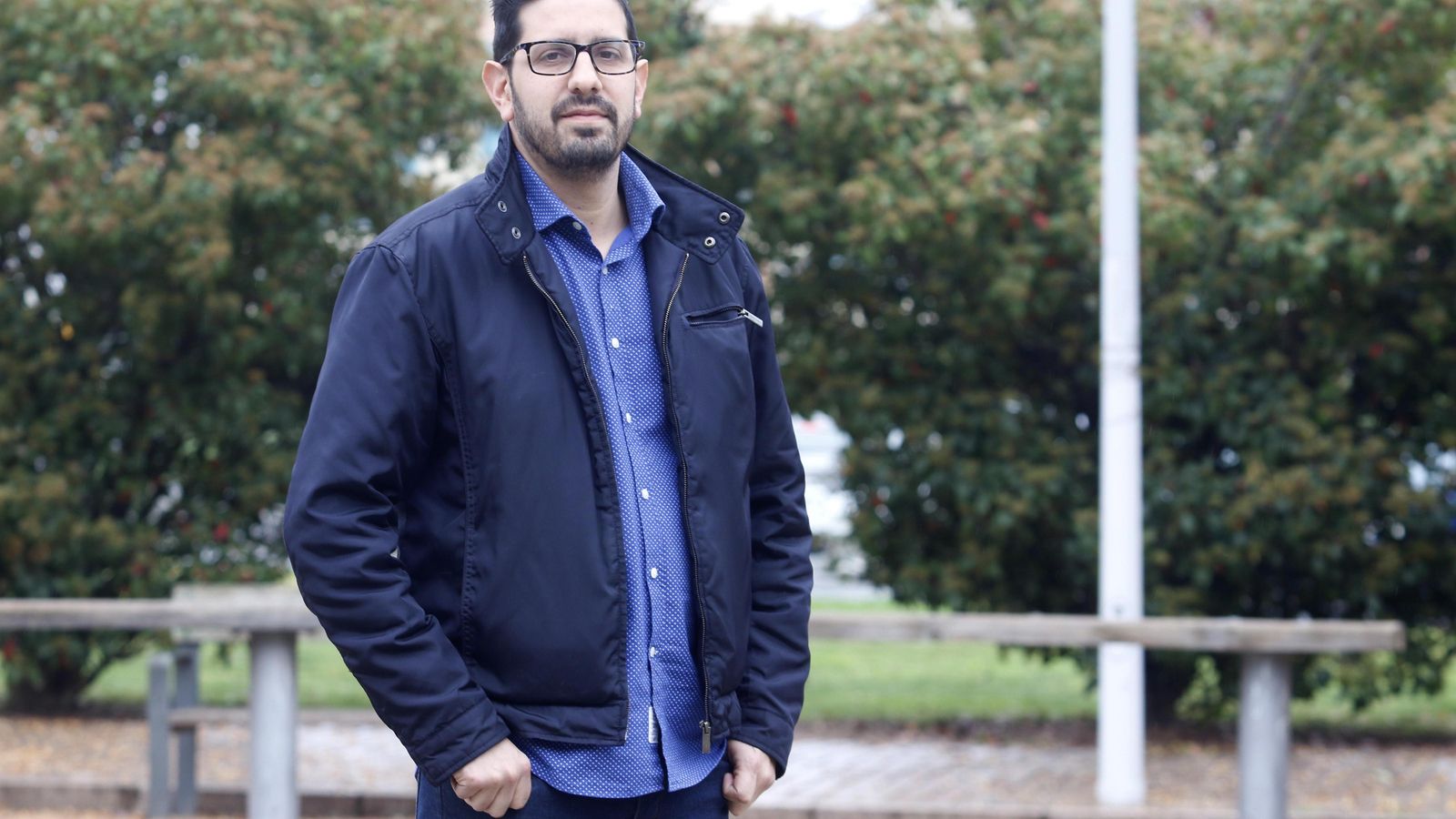 Miguel Ángel Morales, durante la entrevista.