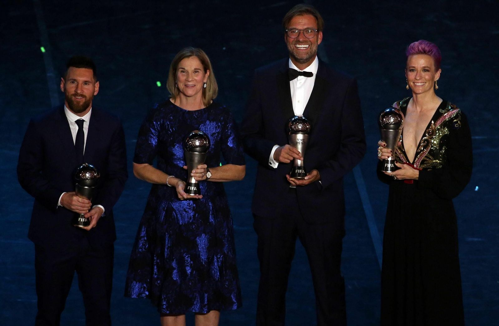 Las imágenes de la gala de los premios The Best