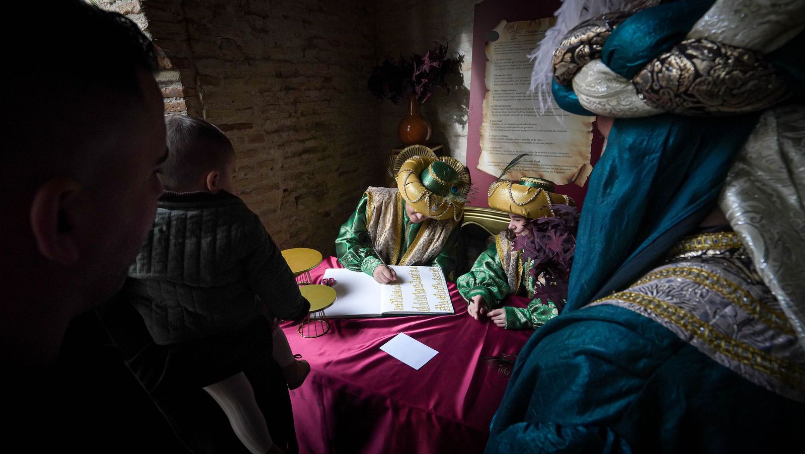 Imágenes del Cartero Real en el Alcázar de Jerez