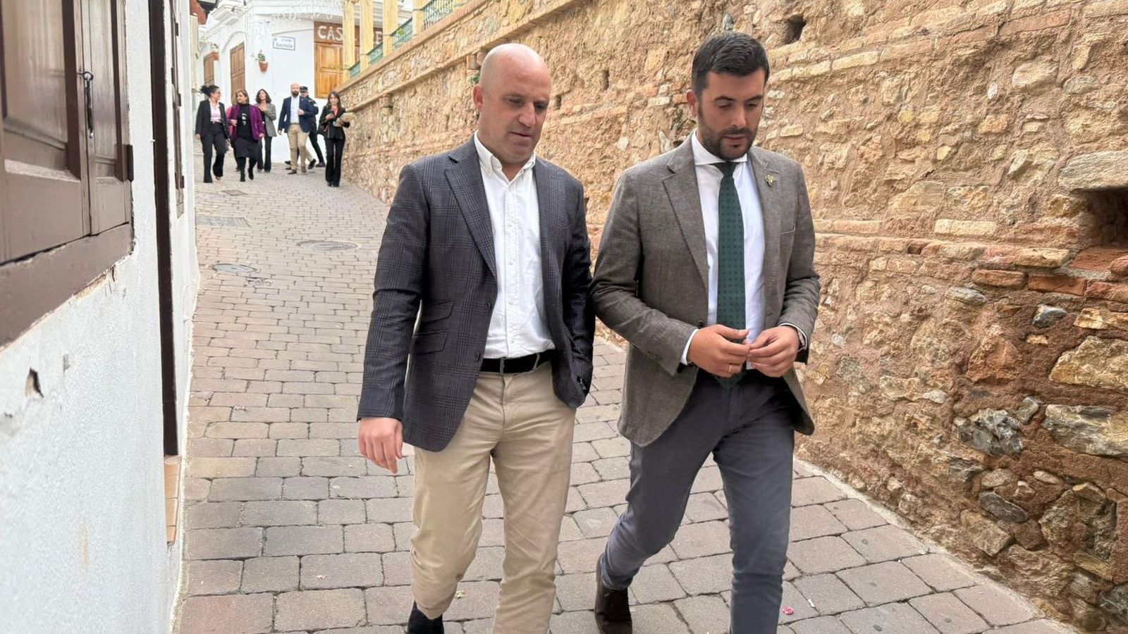 El presidente de la diputación ha visitado Mojácar.