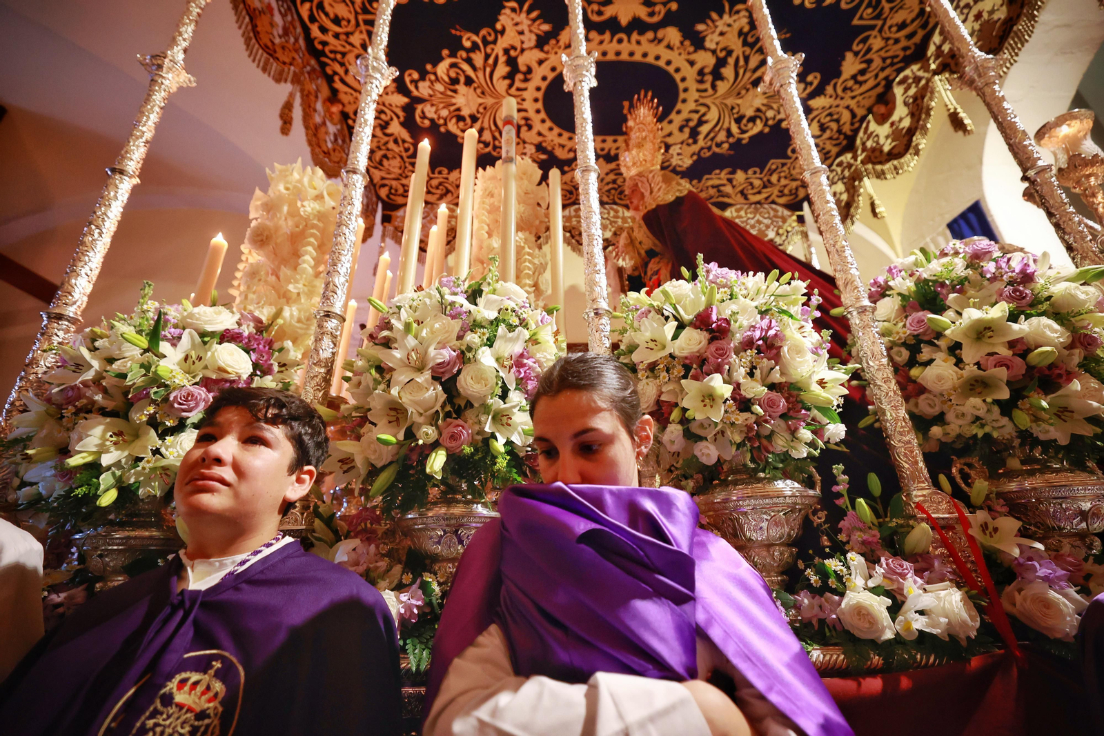 Las imágenes del Jueves Santo 2024 en El Puerto: Humildad y Paciencia