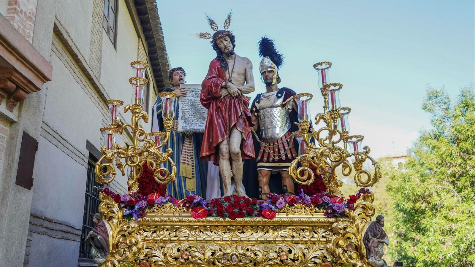 Jesús de la Sentencia en la Carrera del Darro, Domingo de Ramos 2023